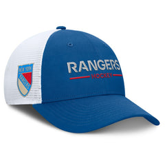 NHL Blue/White New York Rangers Fanatics Centennial Authentic Pro Structured Trucker Adjustable Hat