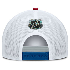 NHL Blue/White New York Rangers Fanatics Centennial Authentic Pro Foam Front Adjustable Trucker Hat