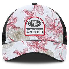 Tropical Adjustable Trucker Hat - San Francisco 49ers