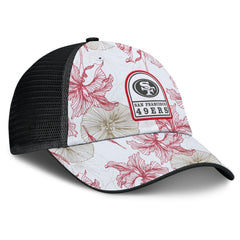 Tropical Adjustable Trucker Hat - San Francisco 49ers