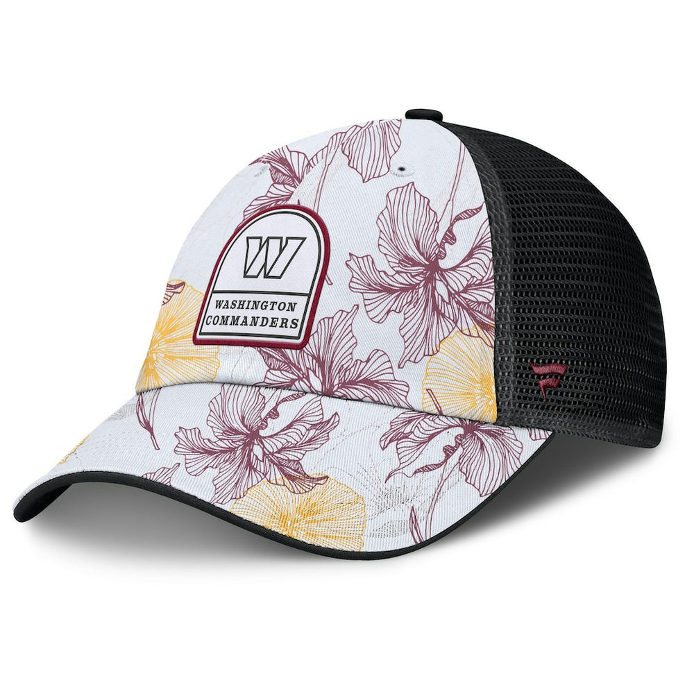 Tropical Adjustable Trucker Hat - Washington Commanders