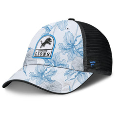 Tropical Adjustable Trucker Hat - Detroit Lions