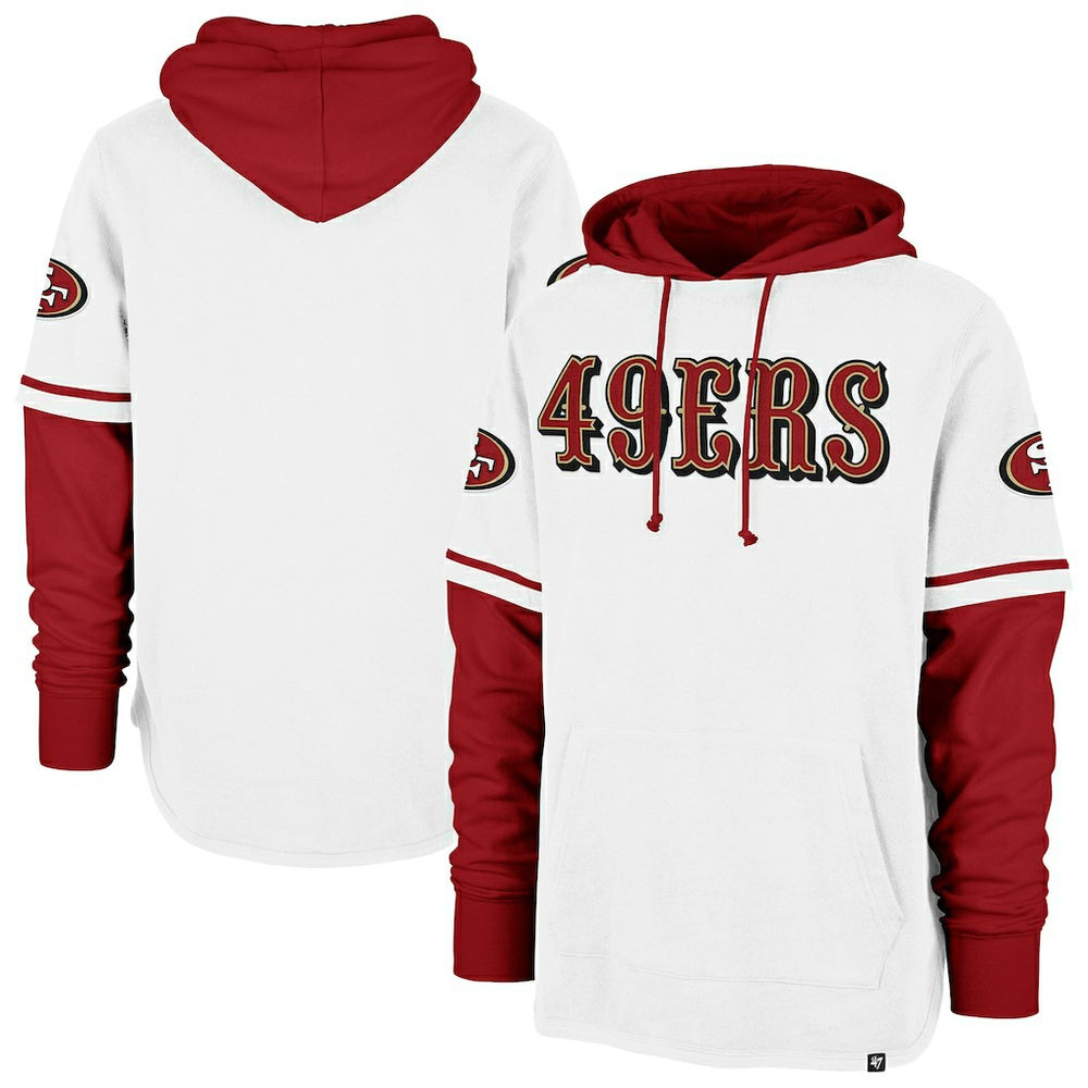 '47 Trifecta Shortstop Pullover Hoodie - San Francisco 49ers