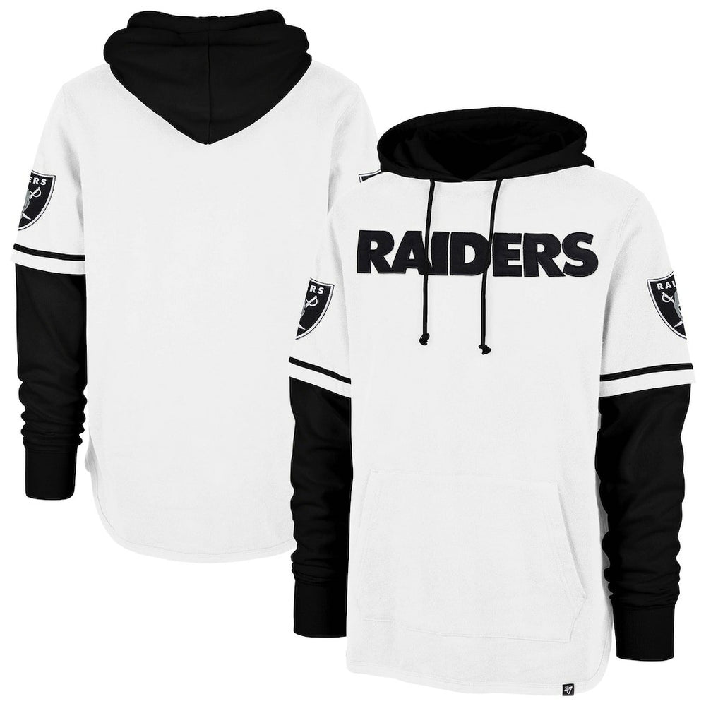'47 Trifecta Shortstop Pullover Hoodie - Las Vegas Raiders