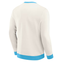NHL Cream Utah Hockey Club Darius Rucker Collection by Fanatics Colorblock Pullover Sweatshirt