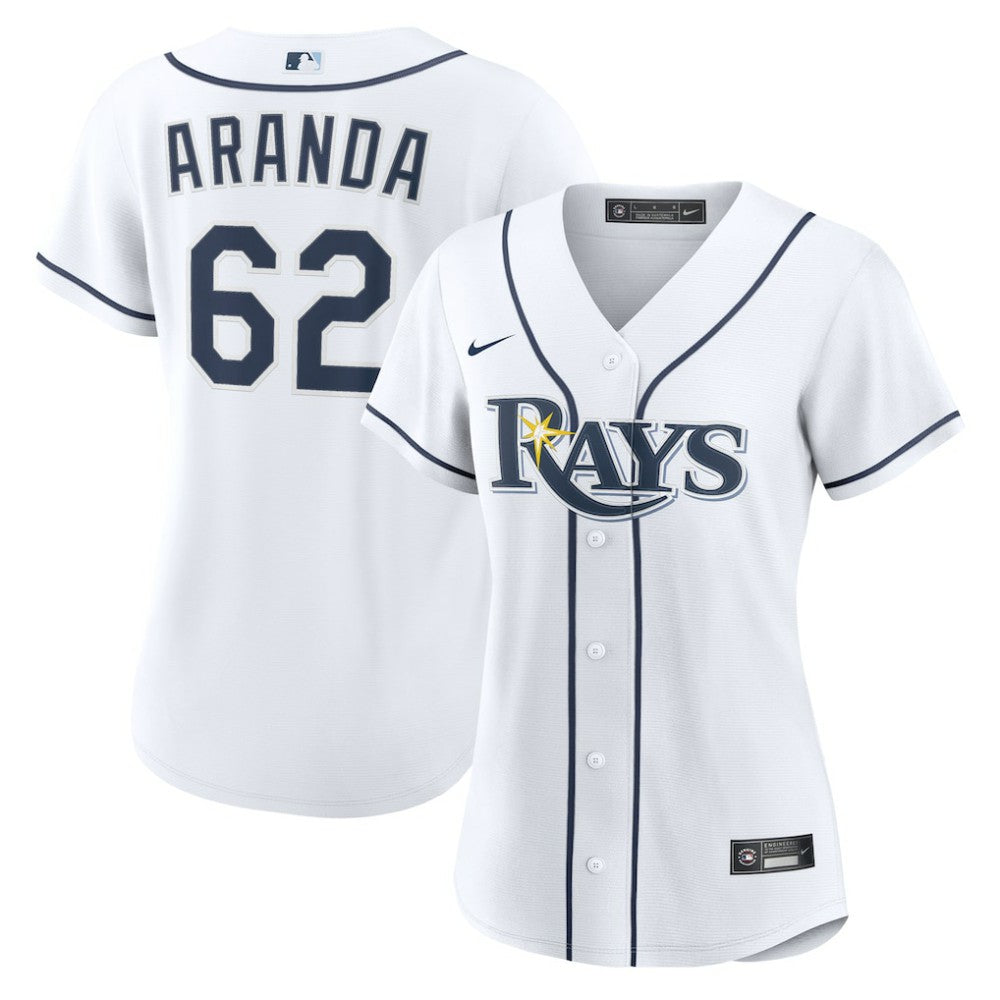 MLB Jonathan Aranda Tampa Bay Rays Nike Women's Home Replica Jersey
