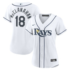 MLB Shane McClanahan Tampa Bay Rays Nike Women's Home Replica Jersey