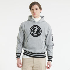 NHL Athletic Heather Gray Tampa Bay Lightning Todd Snyder by Fanatics Relaxed Canadian Fleece Hoodie