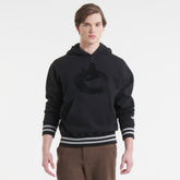 NHL Black Vancouver Canucks Todd Snyder by Fanatics Relaxed Canadian Fleece Hoodie