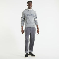 NHL Athletic Heather Gray Tampa Bay Lightning Todd Snyder by Fanatics Cashmere Hooded Sweater