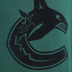 NHL Dark Green Vancouver Canucks Todd Snyder by Fanatics Relaxed Canadian Fleece Turtleneck