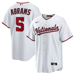MLB CJ Abrams Washington Nationals Nike Home Replica Jersey