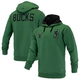 NBA Milwaukee Bucks FISLL Unisex Logoman Shadow Collection Pullover Hoodie