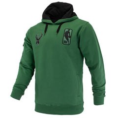 NBA Milwaukee Bucks FISLL Unisex Logoman Shadow Collection Pullover Hoodie