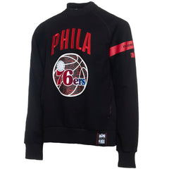 NBA Philadelphia 76ers NBA x Two Hype Culture & Hoops Collection Premium Pullover Sweatshirt - Black discount