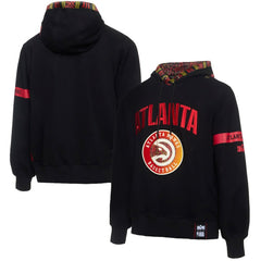 NBA Atlanta Hawks NBA x Two Hype Culture & Hoops Collection Premium Pullover Hoodie - Black shop
