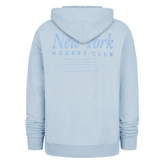 NHL Light Blue New York Rangers '47 Foundation Pullover Hoodie