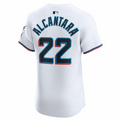 MLB Sandy Alcantara Miami Marlins Nike Home Elite Jersey