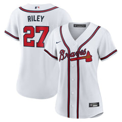 MLB Austin Riley Atlanta Braves Nike Women's Home Replica Jersey