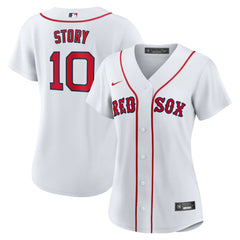 MLB Trevor Story Boston Red Sox Nike Women's Home Replica Jersey