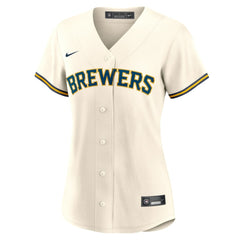 MLB Joey Ortiz Milwaukee Brewers Nike Women's Home Replica Jersey