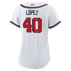 MLB Reynaldo Lopez Atlanta Braves Nike Women's Home Replica Jersey