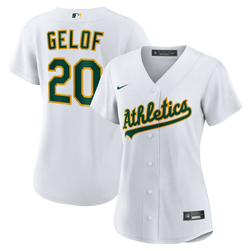 MLB Zack Gelof Athletics Nike Women's Home Replica Jersey