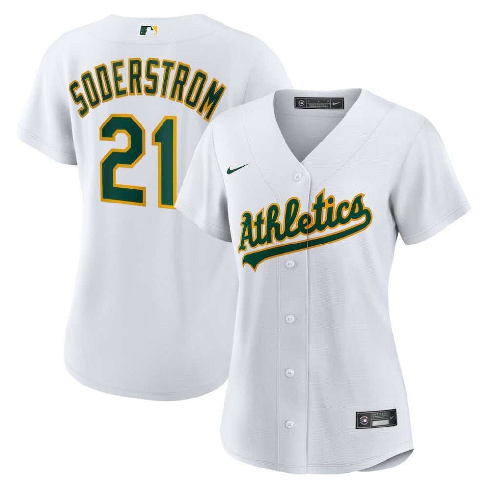 MLB Tyler Soderstrom Athletics Nike Women's Home Replica Jersey