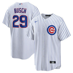 MLB Michael Busch Chicago Cubs Nike Home Replica Jersey