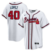 MLB Reynaldo Lopez Atlanta Braves Nike Home Replica Jersey