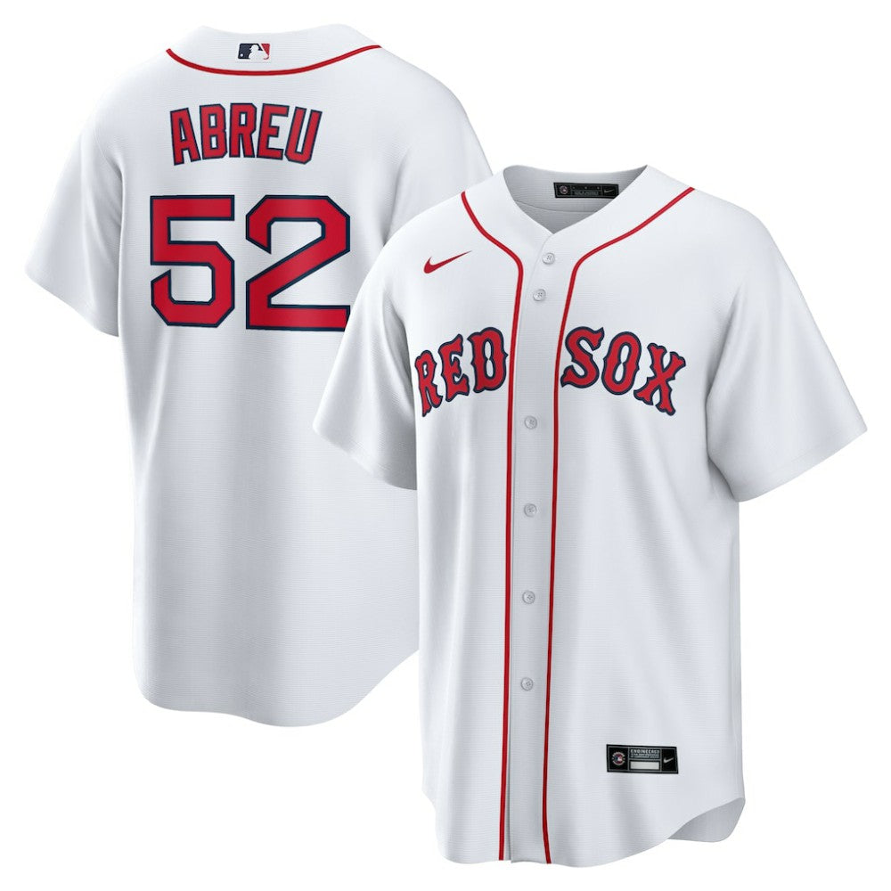 MLB Wilyer Abreu Boston Red Sox Nike Home Replica Jersey