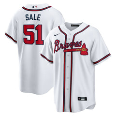 MLB Chris Sale Atlanta Braves Nike Home Replica Jersey