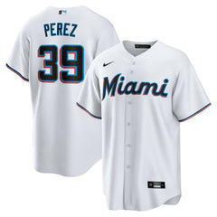 MLB Eury Perez Miami Marlins Nike Home Replica Jersey