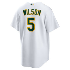 MLB Jacob Wilson Athletics Nike Home Replica Jersey