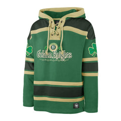 NHL Kelly Green Vegas Golden Knights '47 St. Patrick's Day McLucky Superior Lacer Pullover Hoodie