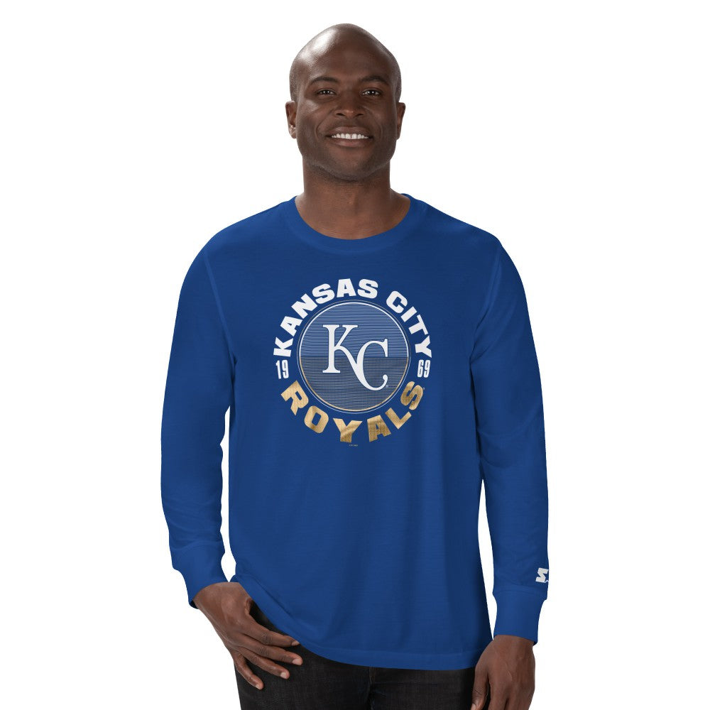 MLB Kansas City Royals Starter Halftime Long Sleeve T-Shirt