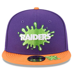 Youth Nickelodeon Slime 9FIFTY Snapback Hat - Las Vegas Raiders