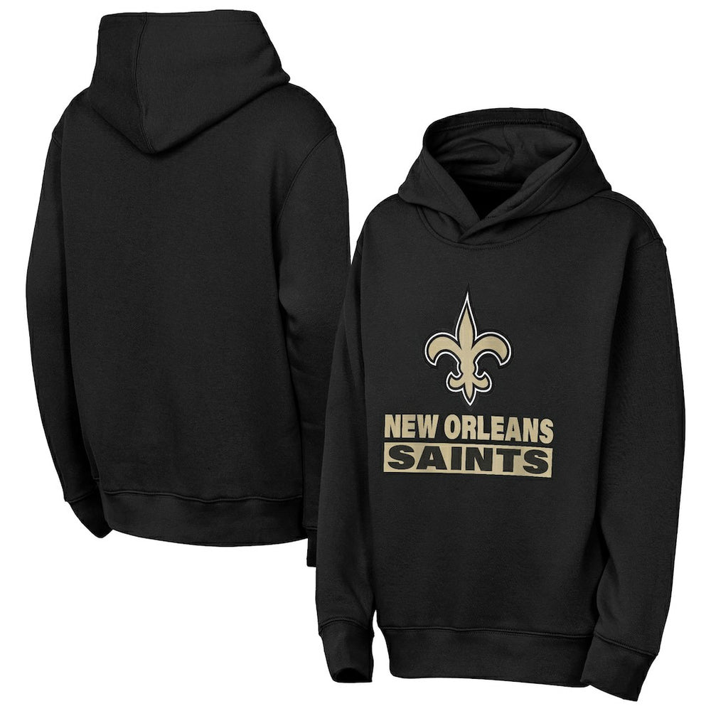 Outerstuff Youth Back to Basics Hoodie - New Orleans Saints