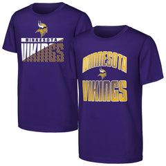 Outerstuff Youth Never Quit 2-Pack T-Shirt Set - Minnesota Vikings