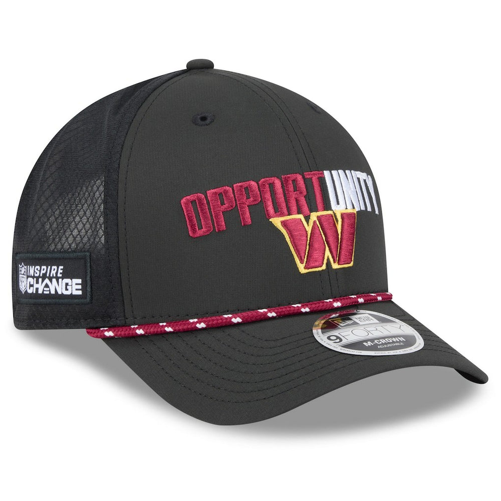 2025 Inspire Change 9FORTY M-Crown Adjustable Hat - Washington Commanders