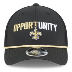 2025 Inspire Change 9FORTY M-Crown Adjustable Hat - New Orleans Saints
