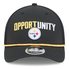 2025 Inspire Change 9FORTY M-Crown Adjustable Hat - Pittsburgh Steelers
