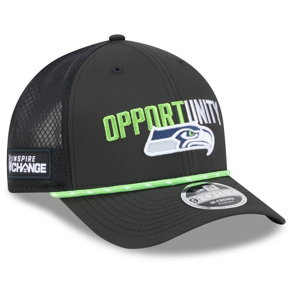 2025 Inspire Change 9FORTY M-Crown Adjustable Hat - Seattle Seahawks