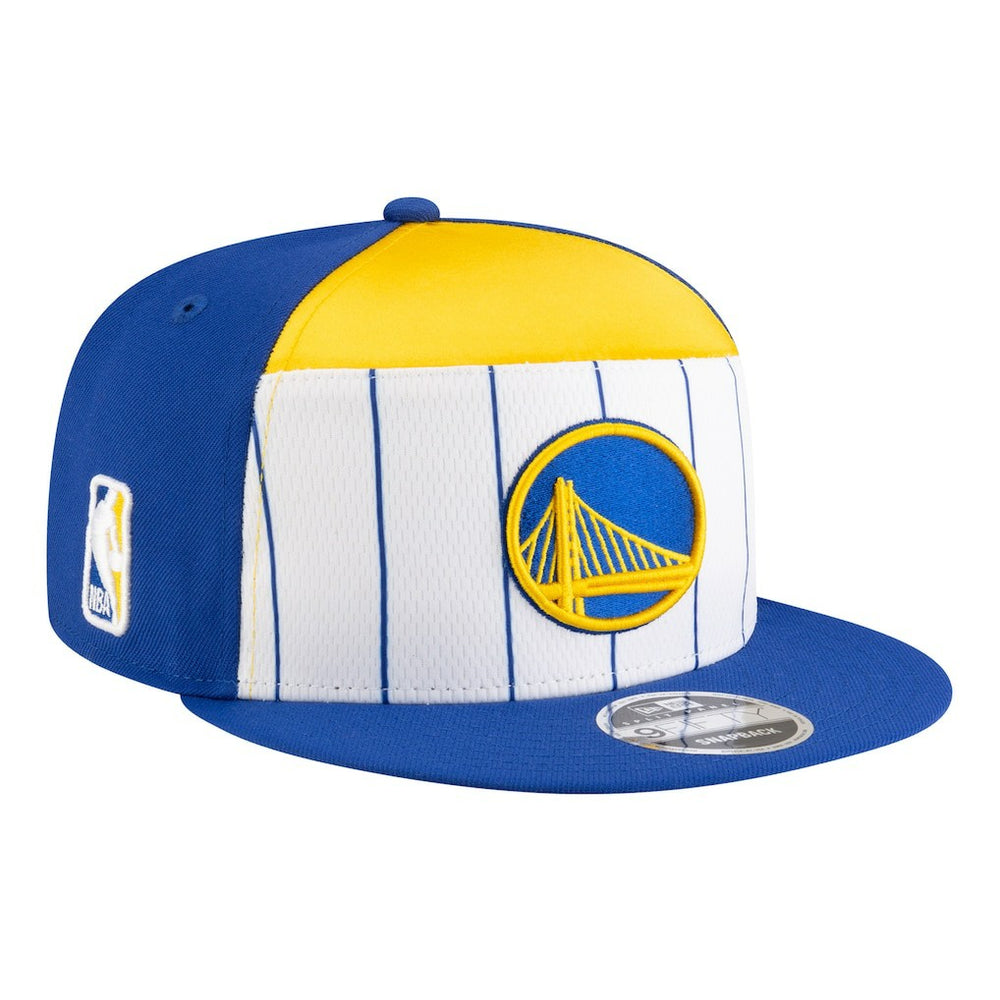 NBA Golden State Warriors Youth 2025 NBA Tip Off Split Panel 9FIFTY Snapback Hat sale