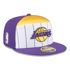 NBA Los Angeles Lakers 2025 NBA Tip Off Split Panel 59FIFTY Fitted Hat