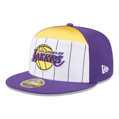 NBA Los Angeles Lakers 2025 NBA Tip Off Split Panel 59FIFTY Fitted Hat
