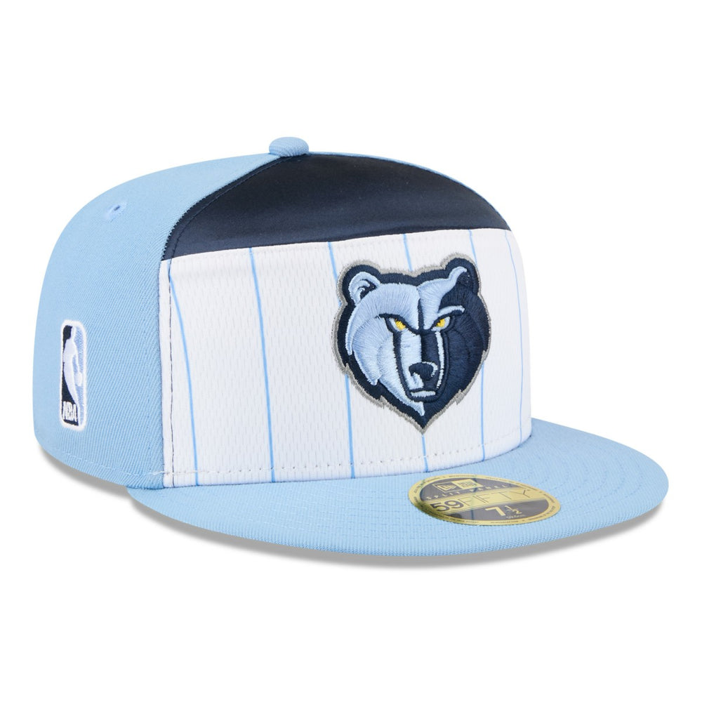 NBA Memphis Grizzlies 2025 NBA Tip Off Split Panel 59FIFTY Fitted Hat