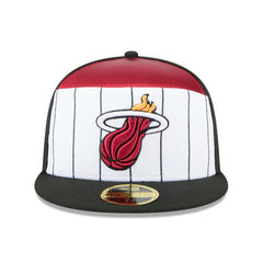 NBA Miami Heat 2025 NBA Tip Off Split Panel 59FIFTY Fitted Hat