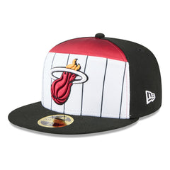 NBA Miami Heat 2025 NBA Tip Off Split Panel 59FIFTY Fitted Hat