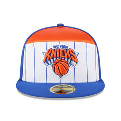 NBA New York Knicks 2025 NBA Tip Off Split Panel 59FIFTY Fitted Hat